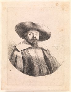 Samuel Manasseh Ben Israel, auteur juif - Rembrandt van Rijn