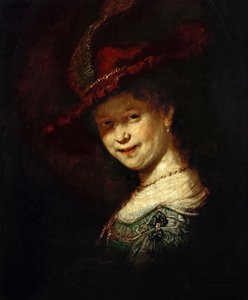 Saskia van Uylenburgh en tant que fille, 1633 - Rembrandt van Rijn