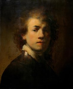 Autoportrait avec gorgerin