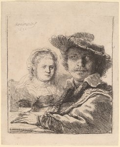 Autoportrait avec Saskia