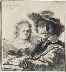 Autoportrait avec Saskia