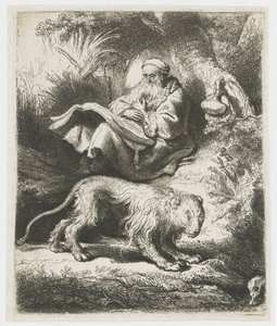 Saint Jérôme lisant