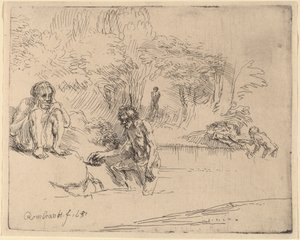 Les baigneurs