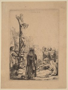 La Crucifixion : petite assiette