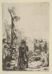 La Crucifixion : Petite plaque, vers 1635