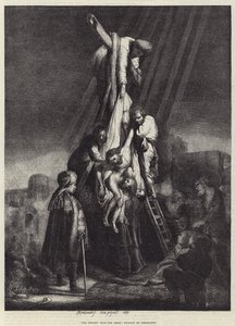 La Descente de Croix - Rembrandt van Rijn
