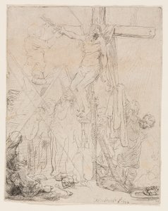La Descente de Croix : Une esquisse - Rembrandt van Rijn