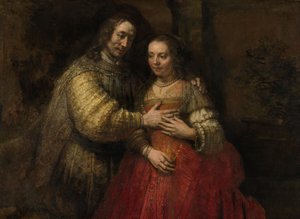 La fiancée juive, c.1667 - Rembrandt van Rijn