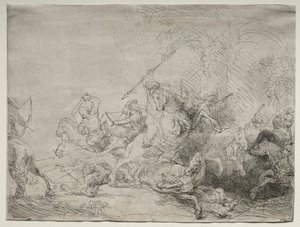 La grande chasse au lion