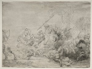 La grande chasse au lion