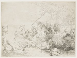 La grande chasse au lion, 1641