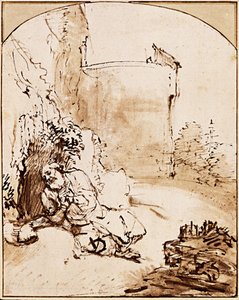 Le Prophète Jonas devant les murs de Ninive, vers 1651