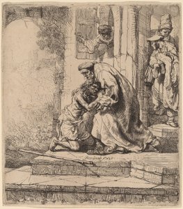 Le Retour du fils prodigue - Rembrandt van Rijn