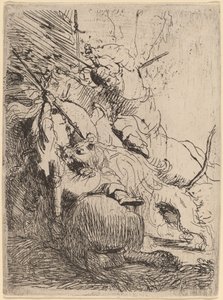 La Petite Chasse au Lion (avec un Lion)