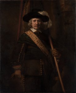 Le Porte-étendard, Floris Soop, 1654