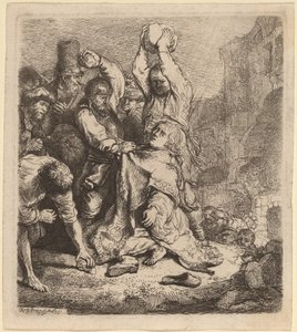 La lapidation de Saint Étienne
