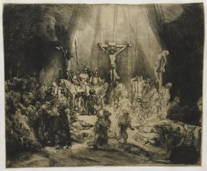 Les Trois Croix - Rembrandt van Rijn