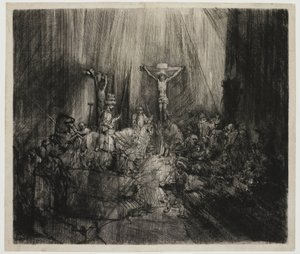 Les Trois Croix - Rembrandt van Rijn