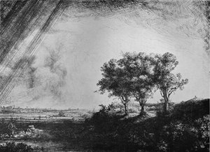 Les Trois Arbres, 1643