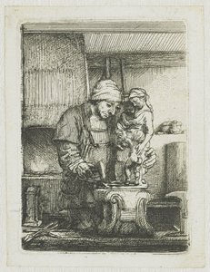 Le bijoutier - Rembrandt van Rijn