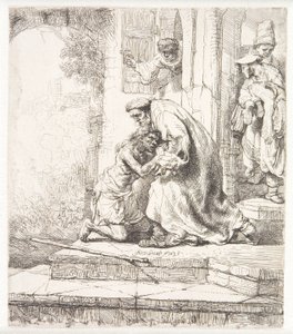 Le retour du fils prodigue - Rembrandt van Rijn