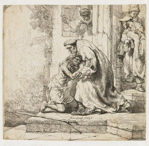 Le retour du fils prodigue - Rembrandt van Rijn
