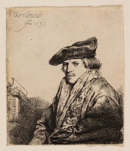 Jeune homme avec un bonnet de velours (Petrus Sylvius ?)