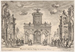 Premier intermède : palais de la renommée, Intermedio sesto : palazzo della fama, de la série 