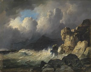 Côte orageuse - Remigius Adrianus Haanen