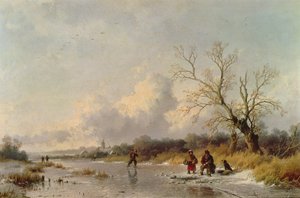 Hiver en Hollande - Remigius Adrianus Haanen