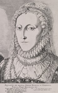 Reine Élisabeth I (1533-1603), c.1572-75 - Remigius Hogenbergh