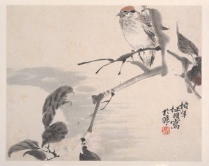 Animaux, fleurs et oiseaux, 19e siècle