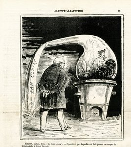Illustration de Jules Renard Draner (1833-1926) dans Le Charivari - Renard Jules Draner