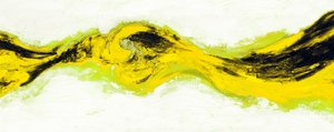 Tourbillon jaune dynamique