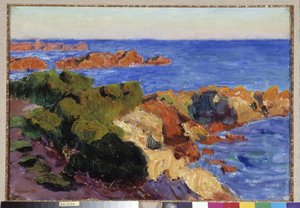 Les rochers rouges à Agay