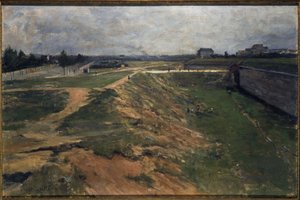 Vue du Fort de Vanves, vers 1880