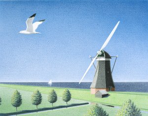 Moulin à vent - Rene Boin
