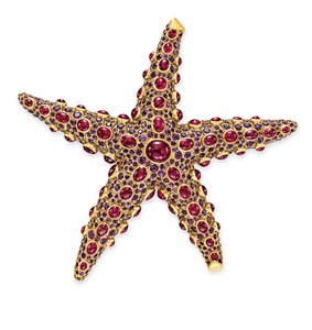 Broche étoile de mer