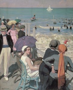 Temps de baignade à Cabourg