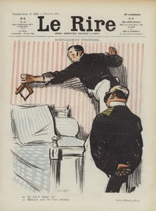 Déménagement ministériel. Illustration pour Le Rire - Rene George Hermann Paul