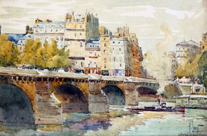 Le Nouveau Pont et le Quai du Louvre