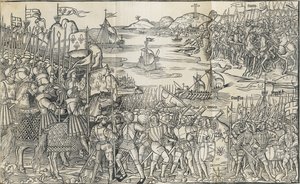 Illustration de Peregrinatio in terram sanctam Voyage en Terre Sainte par Bernhard von Breidenb - Reuwich