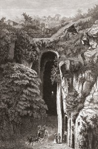 Tombeau de Virgile, Naples, sud de l