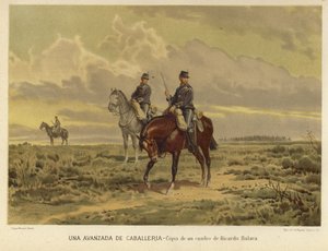 Un avant-poste de la cavalerie - Ricardo Balaca y Canseco