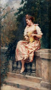 Fille avec flûte