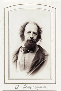 Un Tennyson, vers 1864