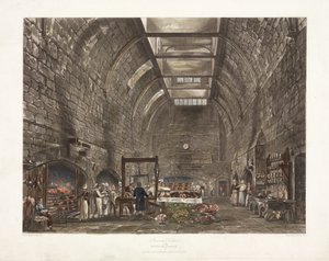 Ancienne cuisine du château de Windsor, début XIXe siècle