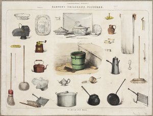 Ustensiles ménagers, vers 1870-1900