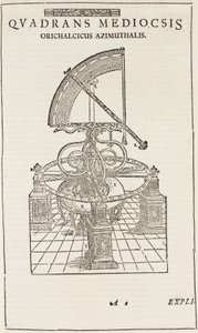 Quadrant de Tycho Brahe (inversé), vers 1577 - John Pardon