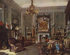 Chambre Chinoise Chippendale de la Reine Mary, Palais de Buckingham, Londres